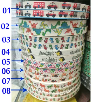 5/8" 15MM 100YARD/LOTS SINGLE FACE PRINTED ANIMA 100% COTTON RIBBON CARTOON LACE CAR/FOX/DINOSAURS/HEDGEHOG/CAKE/BIRD
5/8" 15MM 100YARD/LOTS SINGLE FACE PRINTED ANIMA 100% COTTON RIBBON CARTOON LACE CAR/FOX/DINOSAURS/HEDGEHOG/CAKE/BIRD