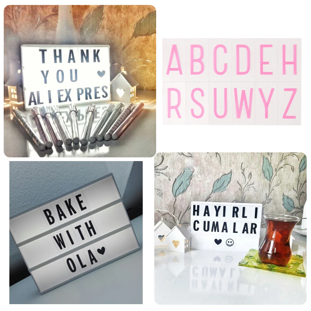 1Set New Nice A4 Cinematic LED Porch Light Up Sign Box Lightbox Message Board Led Letter Symbol Lamp Home Decor
1Set New Nice A4 Cinematic LED Porch Light Up Sign Box Lightbox Message Board Led Letter Symbol Lamp Home Decor