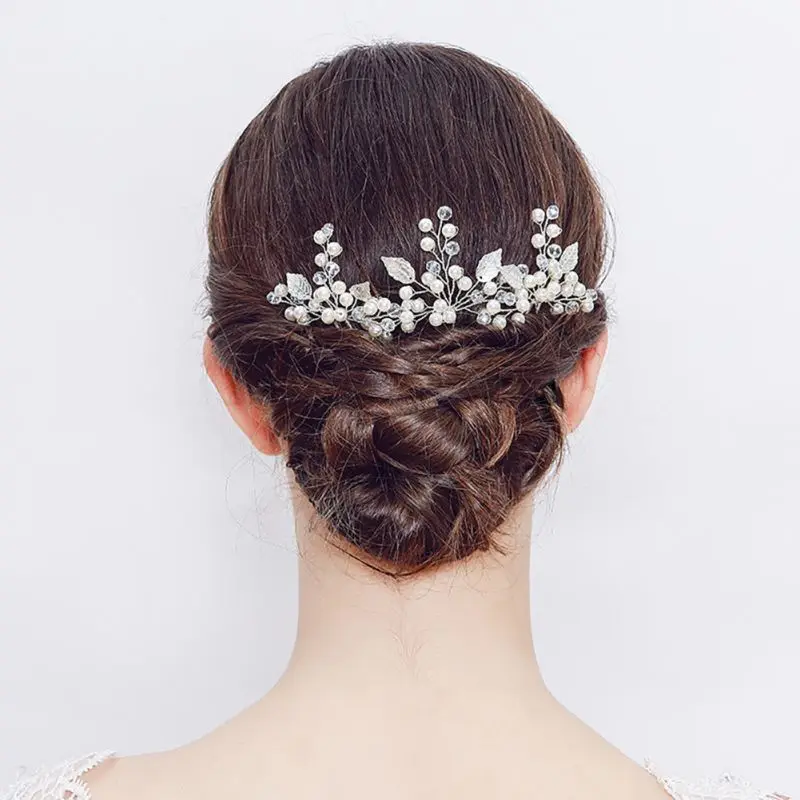 1pc Women Wedding Party Pearl Headpiece Hair Pin Floral Bridal Bridesmaid Beautiful Headdress Vine Party Jewelry New
1pc Women Wedding Party Pearl Headpiece Hair Pin Floral Bridal Bridesmaid Beautiful Headdress Vine Party Jewelry New