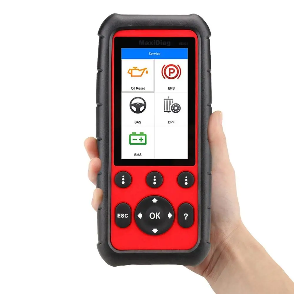 Autel MaxiDiag MD808 Vehicle Code Reader Professional Service Scan Tool for Engine/Transmission/SRS /ABS /EPB/ Oil Reset
Autel MaxiDiag MD808 Vehicle Code Reader Professional Service Scan Tool for Engine/Transmission/SRS /ABS /EPB/ Oil Reset