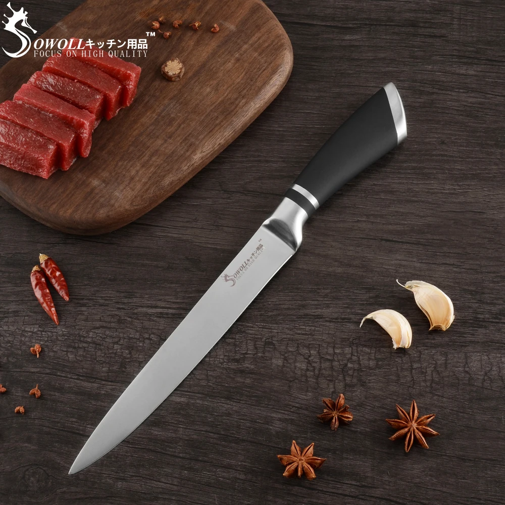 SOWOLL Professional Stainless Steel Kitchen Knife 3Cr13 Blade Cooking Knife Chef Knives Set Sushi Sashimi Knive Kitchen Tools
SOWOLL Professional Stainless Steel Kitchen Knife 3Cr13 Blade Cooking Knife Chef Knives Set Sushi Sashimi Knive Kitchen Tools