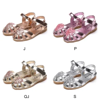 Kids Baby Girl Soft Sole Shoes Anti-slip Sequins Heart Design Sandals Prewalkers First Walkers Walking Shoe
Kids Baby Girl Soft Sole Shoes Anti-slip Sequins Heart Design Sandals Prewalkers First Walkers Walking Shoe
