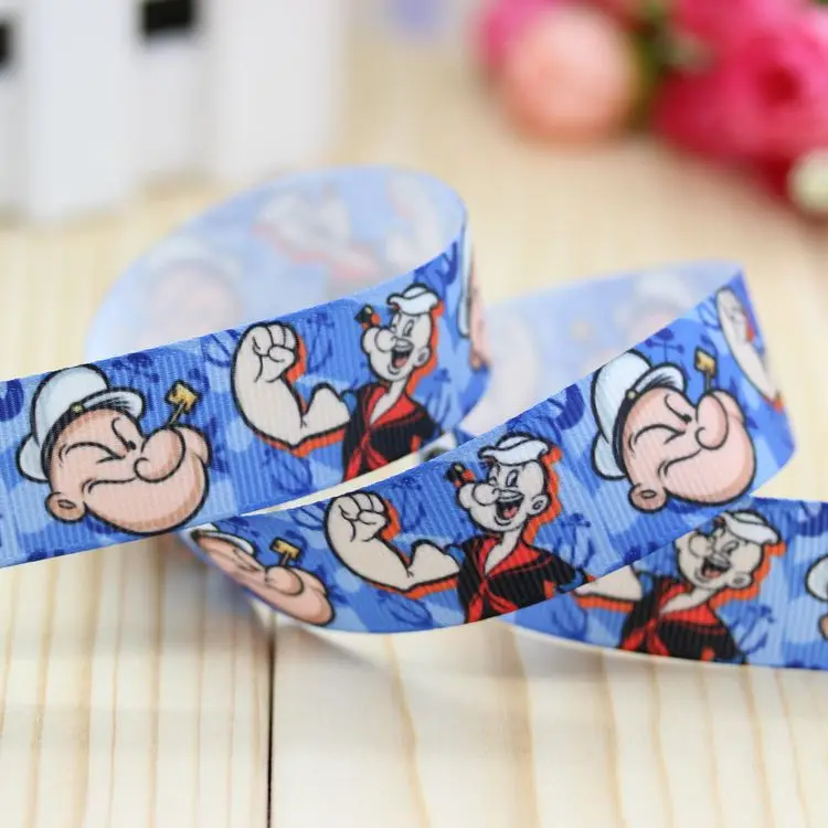 DHK 7/8'' 5yards Popeye printed grosgrain ribbon hair bow diy party decoration OEM Wholesale 22mm C729
DHK 7/8'' 5yards Popeye printed grosgrain ribbon hair bow diy party decoration OEM Wholesale 22mm C729