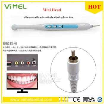 Mini HD Dental Oral Camera Wireless Intraoral Camera Output 1/4 CMOS 6 LEDS MD970AV
Mini HD Dental Oral Camera Wireless Intraoral Camera Output 1/4 CMOS 6 LEDS MD970AV