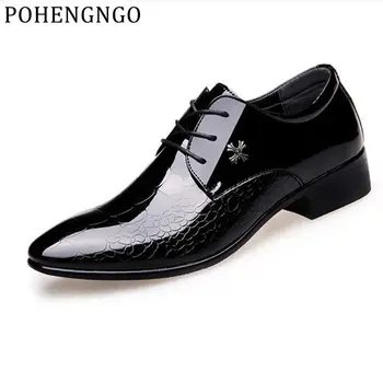 2019 New Italian men's Oxford shoes luxury men's patent leather lace-up wedding shoes A suit men's pointed dress shoes
2019 New Italian men's Oxford shoes luxury men's patent leather lace-up wedding shoes A suit men's pointed dress shoes