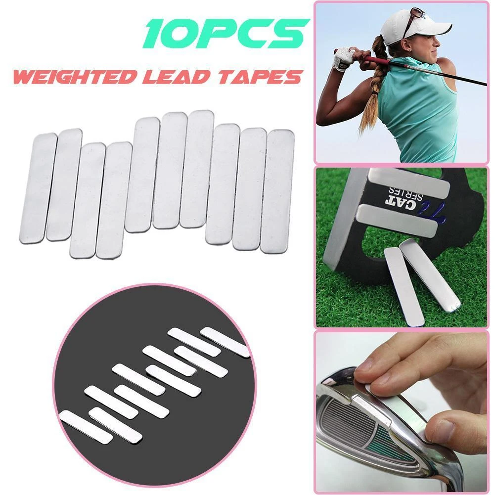10pcs Effective Multi Use Practical Replacement Add Weight Aggravating Easy Apply Lead Tape For Golf Club Malleable Professional
10pcs Effective Multi Use Practical Replacement Add Weight Aggravating Easy Apply Lead Tape For Golf Club Malleable Professional