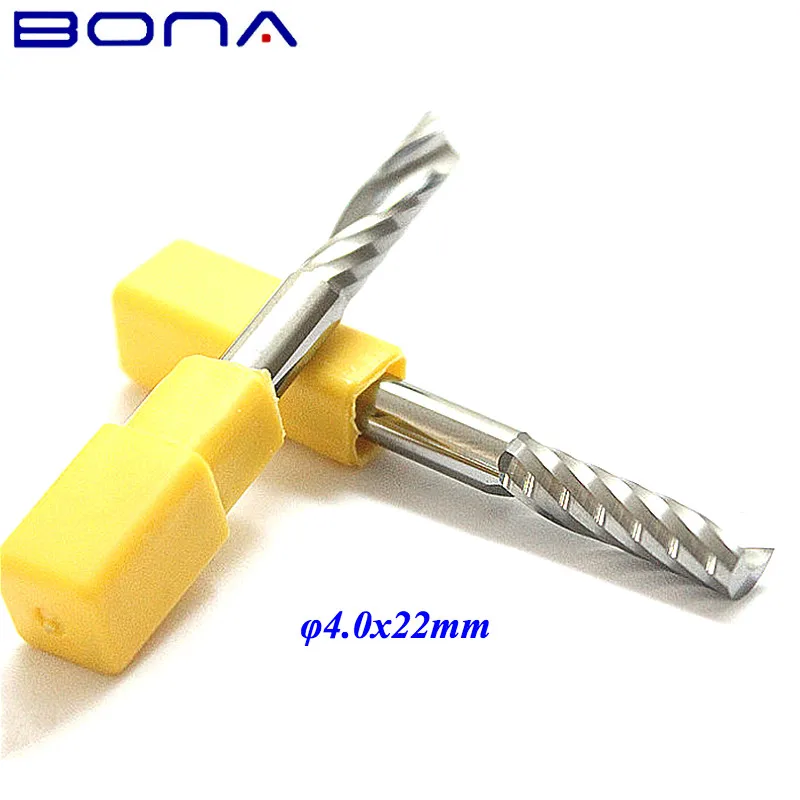 Sharp 10pcs 4*22mm Spiral Single Flute Tools, Engraving Bits, Cutter, Super Solid Carbide Endmill, Cutting Wood, MDF, PVC, Acryl
Sharp 10pcs 4*22mm Spiral Single Flute Tools, Engraving Bits, Cutter, Super Solid Carbide Endmill, Cutting Wood, MDF, PVC, Acryl