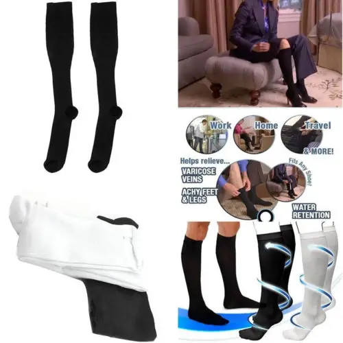 Hirigin 2017 Fashion Mens&Womens Miracle Socks Springy Anti-Fatigue Compression Socks Unisex Hot Sale Solid Color
Hirigin 2017 Fashion Mens&Womens Miracle Socks Springy Anti-Fatigue Compression Socks Unisex Hot Sale Solid Color