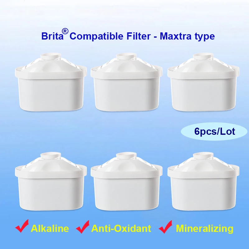 6pcs/Lot of 7-layer Mineral Alkaline Ionizer Maxtra Water Filters Replacement refills for brita filter Pitcher home water filter
6pcs/Lot of 7-layer Mineral Alkaline Ionizer Maxtra Water Filters Replacement refills for brita filter Pitcher home water filter