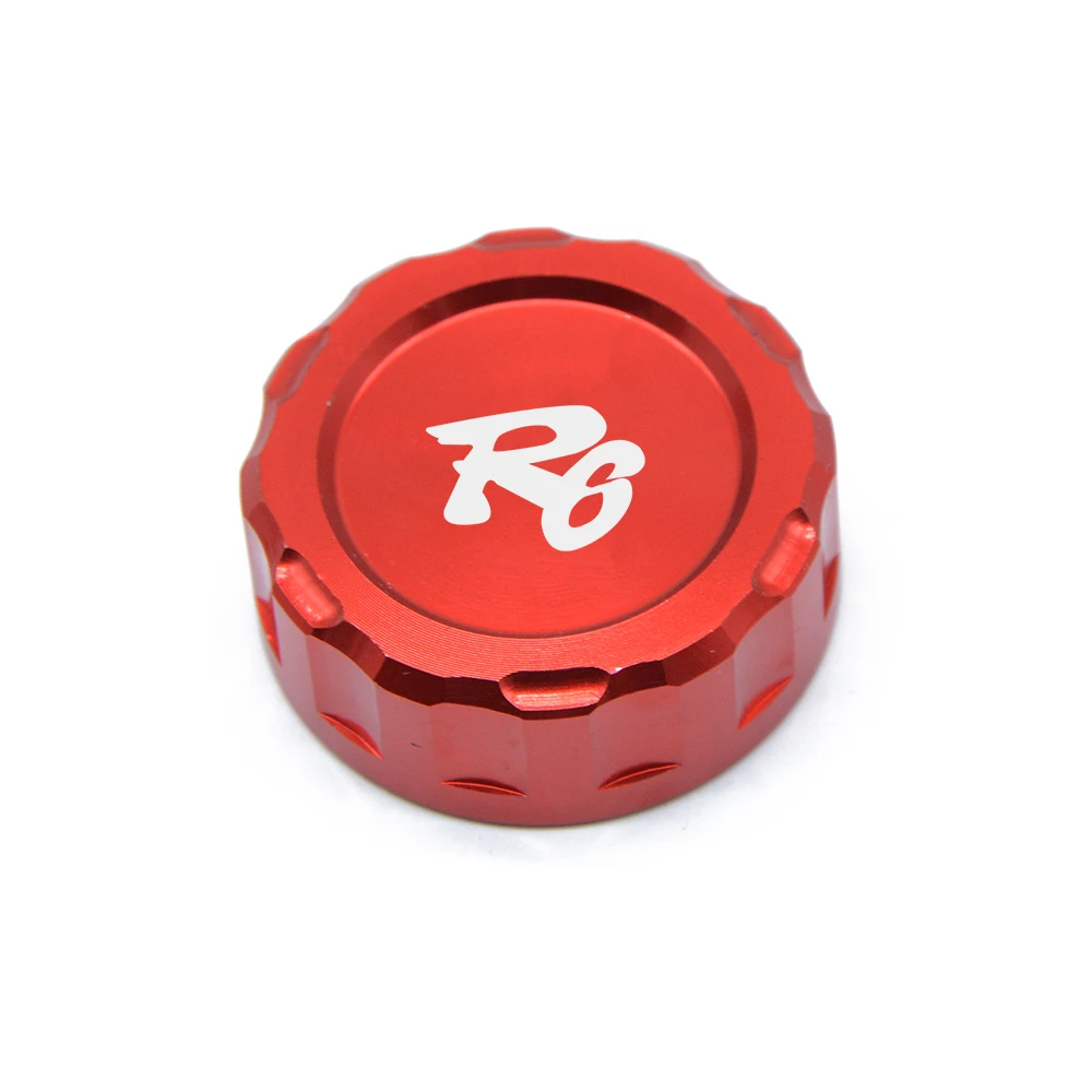R6 LOGO Motorcycle CNC Aluminum Cylinder Rear Fuel Brake Fluid Reservoir Cover Tank Cap For MOTO YAMAHA YZF-R6 YZF R6 06-14
R6 LOGO Motorcycle CNC Aluminum Cylinder Rear Fuel Brake Fluid Reservoir Cover Tank Cap For MOTO YAMAHA YZF-R6 YZF R6 06-14