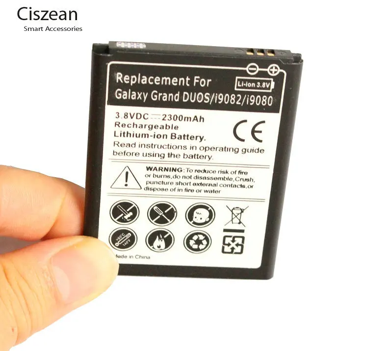 1x 2300mAh EB535163LU 3.8VDC Replacement Battery For Samsung Galaxy Grand DUOS I9080 I879 I9118 I9082 GT-i9082 Free Shipping
1x 2300mAh EB535163LU 3.8VDC Replacement Battery For Samsung Galaxy Grand DUOS I9080 I879 I9118 I9082 GT-i9082 Free Shipping
