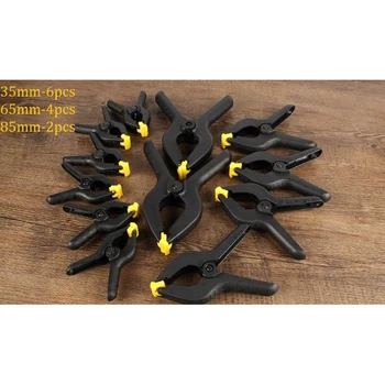 12Pcs/set Nylon Woodworking Spring Clip Clips Clamp DIY Tools Plastic Toggle Clamps For Woodworking Spring Clip
12Pcs/set Nylon Woodworking Spring Clip Clips Clamp DIY Tools Plastic Toggle Clamps For Woodworking Spring Clip