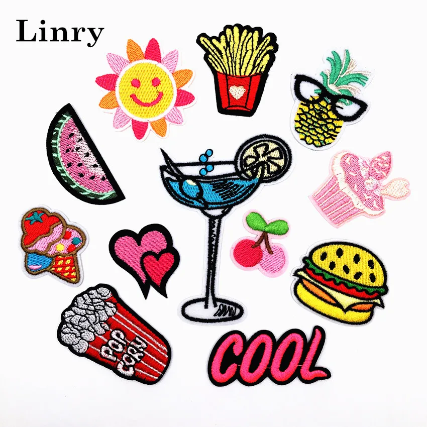 30 Styles 1PC Cute Food Iron On Patches For Clothing Embroidery Patch Badge Stickers For Clothes Jeans Appliques DIY Decoration
30 Styles 1PC Cute Food Iron On Patches For Clothing Embroidery Patch Badge Stickers For Clothes Jeans Appliques DIY Decoration