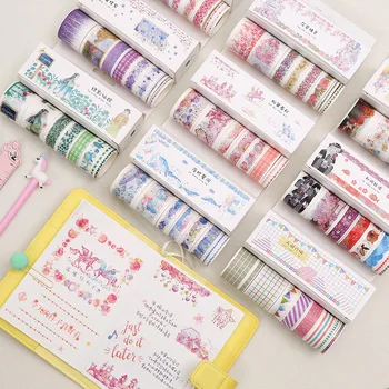 8 Pcs/lot Unions Cherry Bloom Washi Tape Set Decorative Adhesive Tape Paper Label Masking Sticker Tape Japanese Stationery
8 Pcs/lot Unions Cherry Bloom Washi Tape Set Decorative Adhesive Tape Paper Label Masking Sticker Tape Japanese Stationery