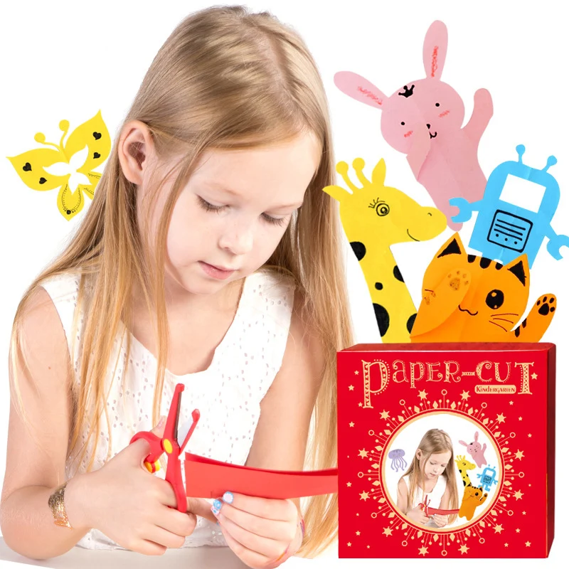 200Pcs Kids Cartoon Animals Handmade Color Paper Folding and Cutting Toys Child Kindergarten Art Craft DIY Early Educational Toy
200Pcs Kids Cartoon Animals Handmade Color Paper Folding and Cutting Toys Child Kindergarten Art Craft DIY Early Educational Toy