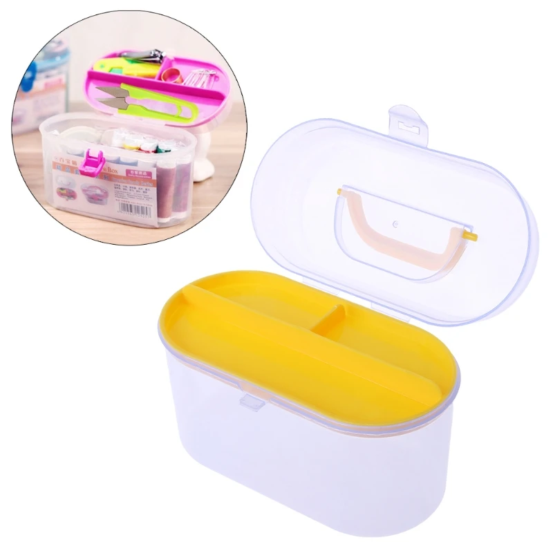 Portable Mini Sewing Box Household Needlework Accessories DIY Home Travel Tools Plastic Storage Box
Portable Mini Sewing Box Household Needlework Accessories DIY Home Travel Tools Plastic Storage Box