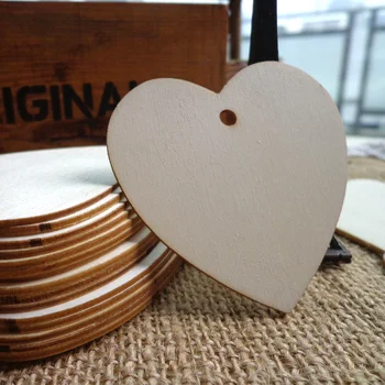 100pcs Wooden Party Gift Tag 6cm Heart shape Wood Hang Tag Strings included Wood cards for Party Favor Box Candy Bag Decor
100pcs Wooden Party Gift Tag 6cm Heart shape Wood Hang Tag Strings included Wood cards for Party Favor Box Candy Bag Decor