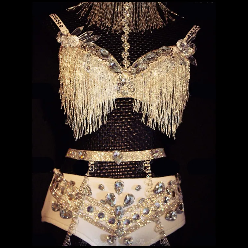 New Design Girl Women Sexy Lady Evening Bra Shorts Cabaret Stage Performance Cosplay Clothes
New Design Girl Women Sexy Lady Evening Bra Shorts Cabaret Stage Performance Cosplay Clothes