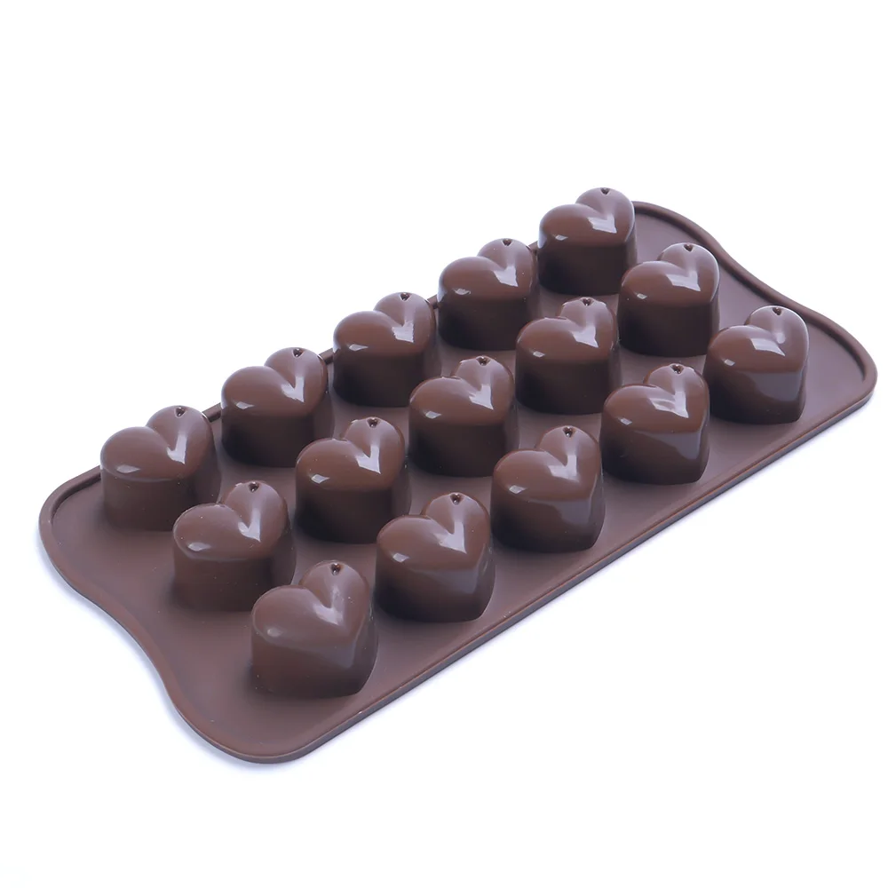 Non-stick Silicone Chocolate Molds Love Heart Shaped Jelly Ice Molds Cake Mould Bakeware Baking Tools
Non-stick Silicone Chocolate Molds Love Heart Shaped Jelly Ice Molds Cake Mould Bakeware Baking Tools
