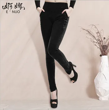 3XL-6XL Plus Size High-elastic Denim Leggings High Waist Pocket Buttons PU Stitching Jeans Calca Legging Cintura Alta BG363
3XL-6XL Plus Size High-elastic Denim Leggings High Waist Pocket Buttons PU Stitching Jeans Calca Legging Cintura Alta BG363