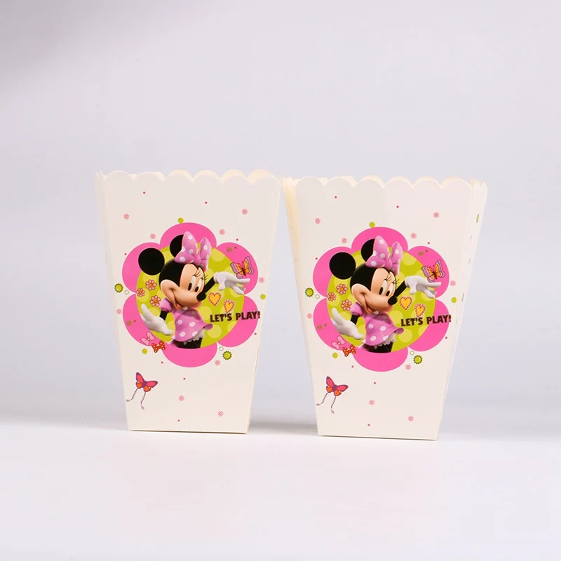 6 pcs/lot Minnie Popcorn Boxes Birthday Party Wedding Baby Shower Party Decorations Kids Event supplies
6 pcs/lot Minnie Popcorn Boxes Birthday Party Wedding Baby Shower Party Decorations Kids Event supplies