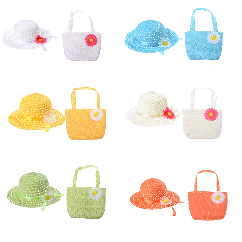 summer Sun Hat Girls Kids Beach Hats Bags Flower Straw Hat Cap Tote Handbag Bag Suit Fit 1-6 years old Kids
summer Sun Hat Girls Kids Beach Hats Bags Flower Straw Hat Cap Tote Handbag Bag Suit Fit 1-6 years old Kids