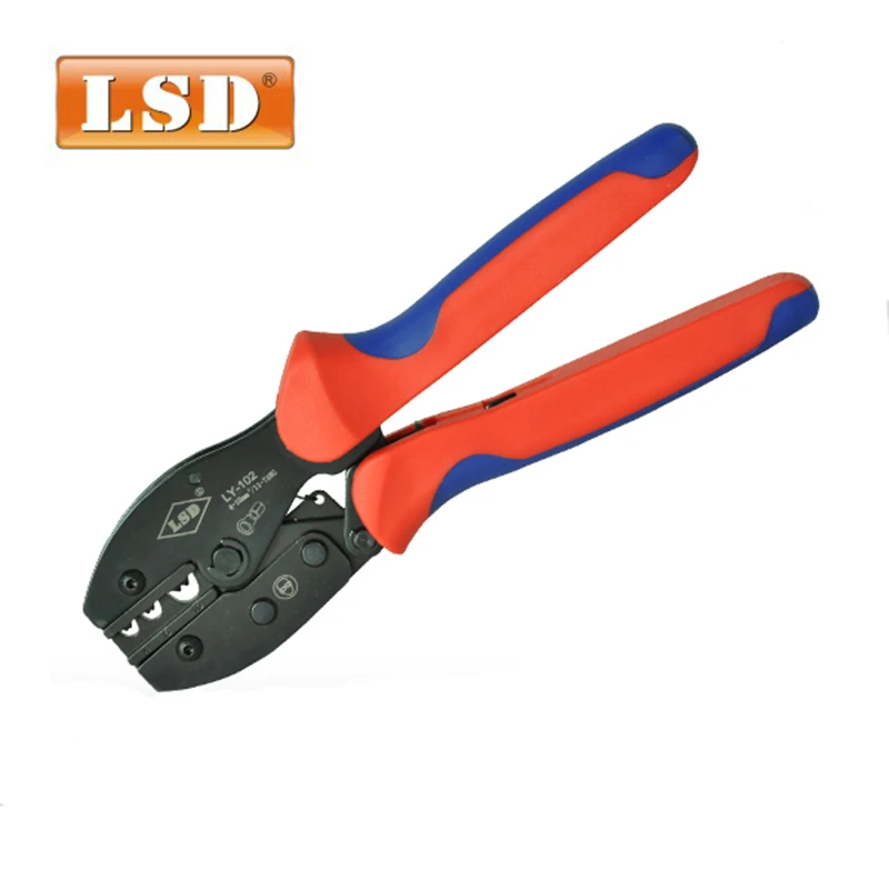11-7 awg crimping tools LY-102 hand tools for crimp non-insulated cable links 4-10mm2 crimping pliers
11-7 awg crimping tools LY-102 hand tools for crimp non-insulated cable links 4-10mm2 crimping pliers