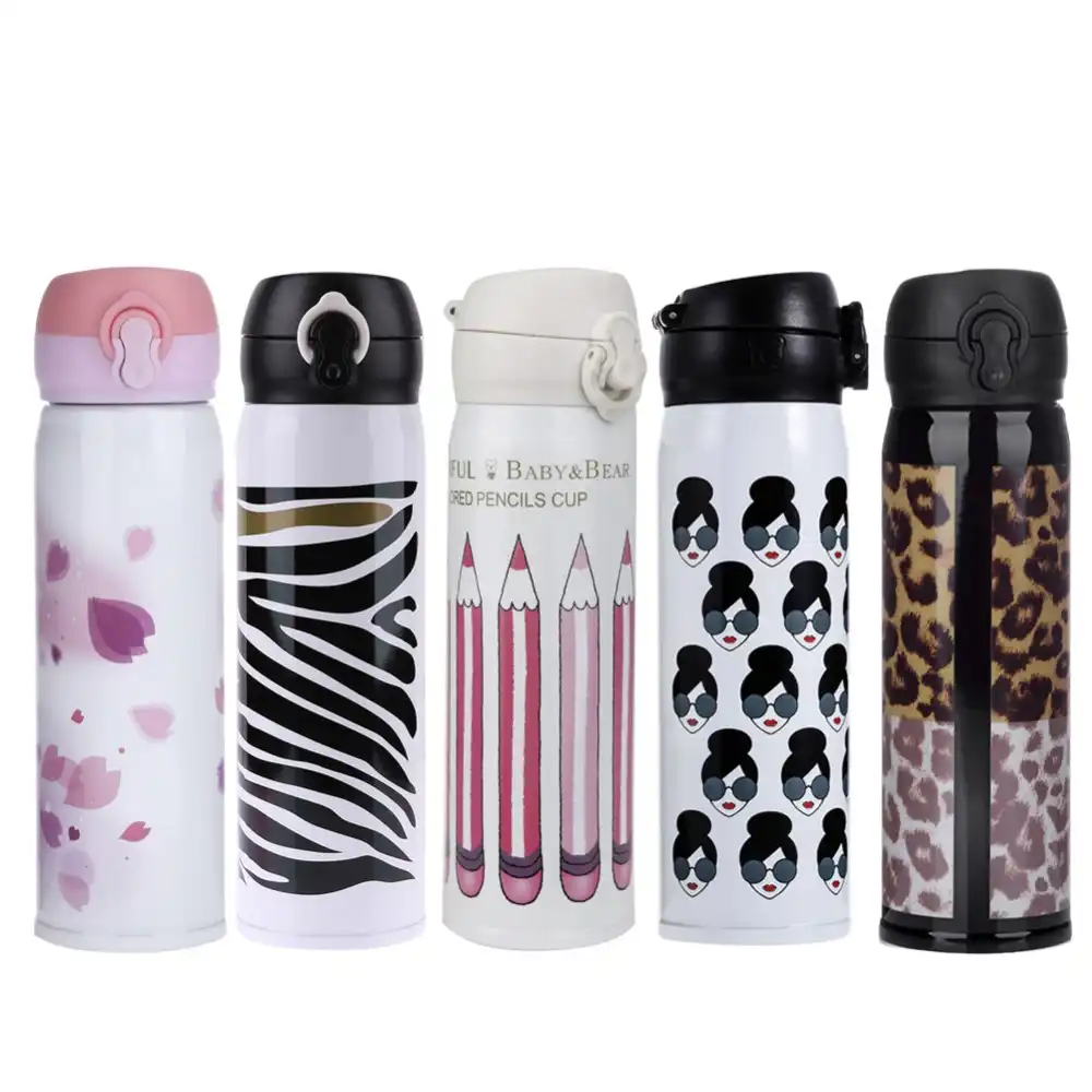 500ml Stainless Steel Travel Mug Coffee Tea Vacuum Insulated Thermal Cup Travel Drink Water Bottle Garrafa Termica Thermo Mug Vacuum Insulated Garrafa Termicastainless Steel Travel Aliexpress