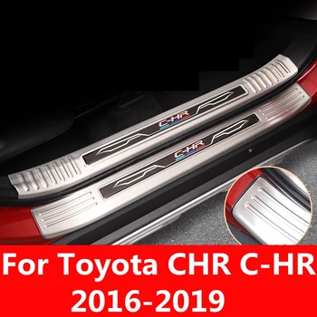 For Toyota CHR C-HR 2016-2019 welcome pedal refires door sill strip parts Threshold Scratchproof Guard Interior decoration
For Toyota CHR C-HR 2016-2019 welcome pedal refires door sill strip parts Threshold Scratchproof Guard Interior decoration