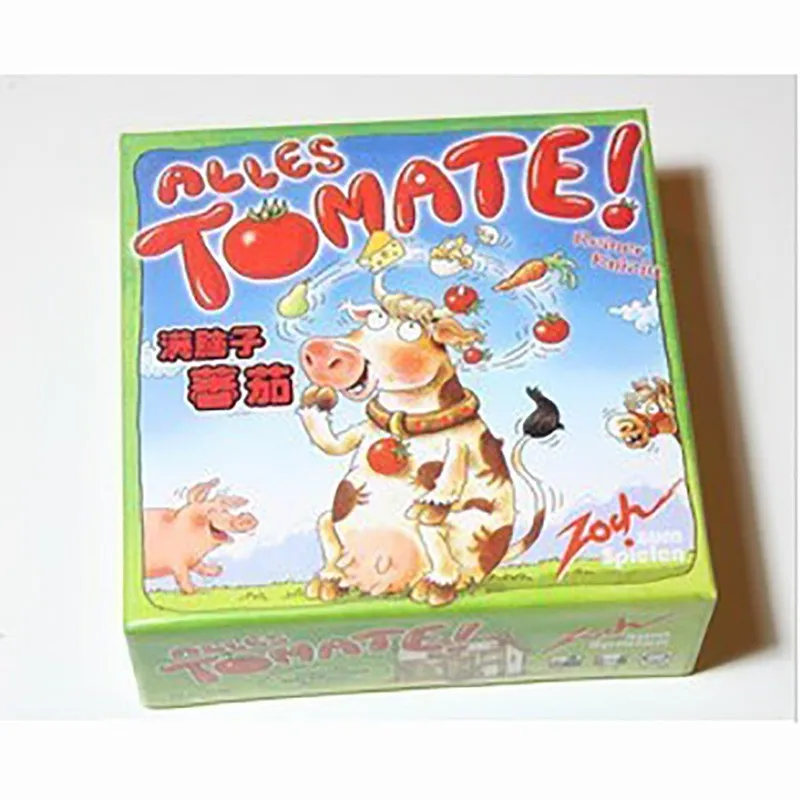 Newest 2-8 Players Alles Tomate Cards Game Board Game Funny Transactions Metting Game Chinese Version
Newest 2-8 Players Alles Tomate Cards Game Board Game Funny Transactions Metting Game Chinese Version