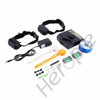 Heropie Waterproof Safety Pet Dog Training Collar Control Underground Electric Device Dog Fence Fencing System 2 Shock Collar
Heropie Waterproof Safety Pet Dog Training Collar Control Underground Electric Device Dog Fence Fencing System 2 Shock Collar