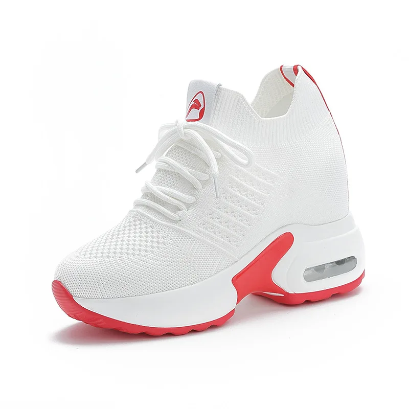 Summer Hide Heels Fashion Sneakers Women Wedge Casual Shoes Breathable Platform White Sneakers Lace Up Ladies Single Shoes XU013 
Summer Hide Heels Fashion Sneakers Women Wedge Casual Shoes Breathable Platform White Sneakers Lace Up Ladies Single Shoes XU013