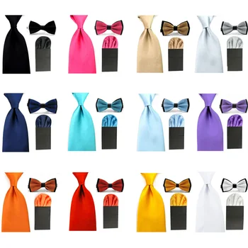 Mens Satin Solid 8cm Ties Double Color BowtiesPre-Folded Puff Pocket Square Set SETBW0058
Mens Satin Solid 8cm Ties Double Color BowtiesPre-Folded Puff Pocket Square Set SETBW0058