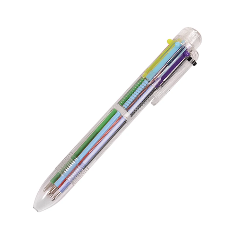 1 Pcs Plastic pens with multi-color Models 6 in 1 Multi-colored Ballpoint Pen Push Type Pen Stationery School Office Tools
1 Pcs Plastic pens with multi-color Models 6 in 1 Multi-colored Ballpoint Pen Push Type Pen Stationery School Office Tools