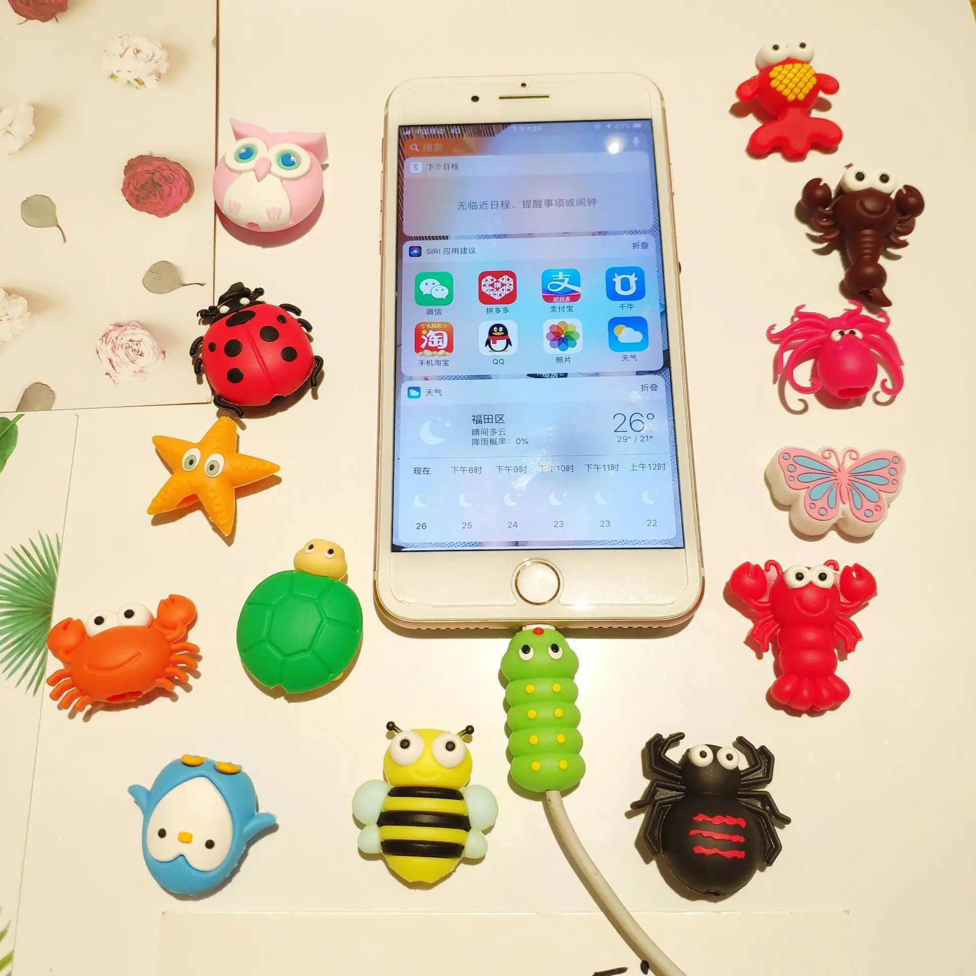 New Insect Series Cable Protector for iphone 8 7 6 5 USB Data Line Protection Doll Animal Bite Accessory Cable Organizer
New Insect Series Cable Protector for iphone 8 7 6 5 USB Data Line Protection Doll Animal Bite Accessory Cable Organizer