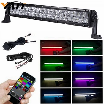Yait 22'' 5D LED Light Bar RGB Strobe Flash Multicolor Led Warning Light Music Controlled Bluetooth & Wiring Harness kits
Yait 22'' 5D LED Light Bar RGB Strobe Flash Multicolor Led Warning Light Music Controlled Bluetooth & Wiring Harness kits