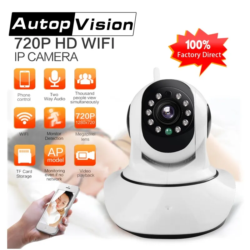 LS-F2 HD 720P IP Camera P2P Pan Tilt Ir Cut Wifi Wireless Network IP Security Camera Baby Monitor Indoor Mini CCTV Camera
LS-F2 HD 720P IP Camera P2P Pan Tilt Ir Cut Wifi Wireless Network IP Security Camera Baby Monitor Indoor Mini CCTV Camera