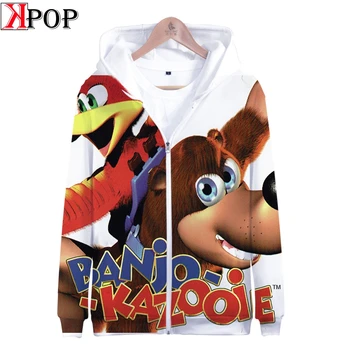 Banjo Kazooie Fashion Hoodies Hot Sale Casual Zipper Hoodies Sweatshirts Harajuku Women and Men Clothes 2019 Popular Kpop Tops 
Banjo Kazooie Fashion Hoodies Hot Sale Casual Zipper Hoodies Sweatshirts Harajuku Women and Men Clothes 2019 Popular Kpop Tops
