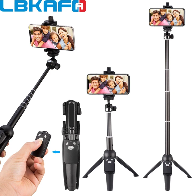 LBKAFA Tripod Monopod Stand Wireless Selfie Stick Bluetooth Remote Shutter Smartphone Holder Mount for iPhone Xiaomi vivo Gopro
LBKAFA Tripod Monopod Stand Wireless Selfie Stick Bluetooth Remote Shutter Smartphone Holder Mount for iPhone Xiaomi vivo Gopro