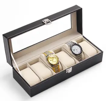 11x30x8cm PU leather watch display Jewelry Packing case glass cover watch packaging
11x30x8cm PU leather watch display Jewelry Packing case glass cover watch packaging