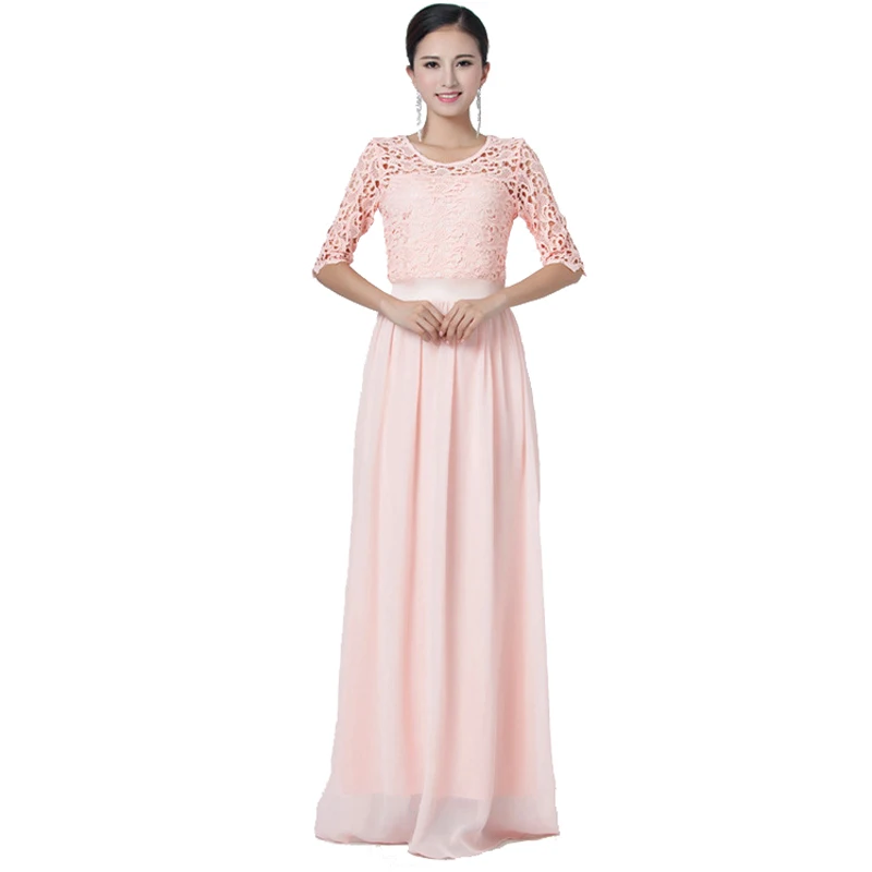 2017 New Fashion Spring Autumn Pink Lace Elegant Party Dress Women Casual Half Sleeve Chiffon Dresses Vestidos Splice Dress
2017 New Fashion Spring Autumn Pink Lace Elegant Party Dress Women Casual Half Sleeve Chiffon Dresses Vestidos Splice Dress