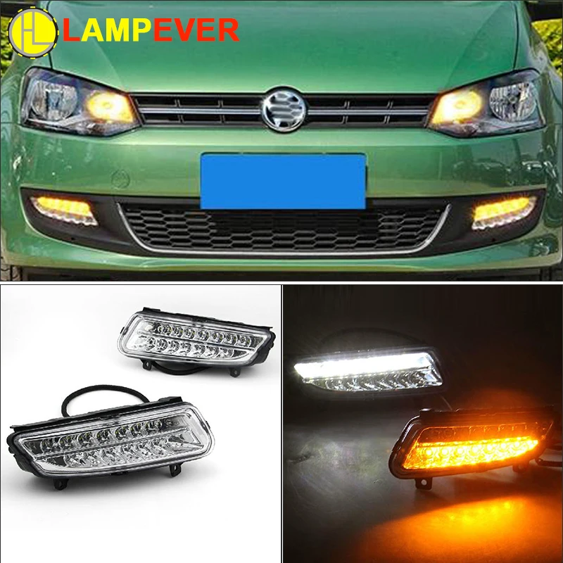 Turn signal style Relay 12V LED Car DRL Daytime running lights fog lamp for Volkswagen vw Polo 2011 2012 2013 Hatchback Lampever
Turn signal style Relay 12V LED Car DRL Daytime running lights fog lamp for Volkswagen vw Polo 2011 2012 2013 Hatchback Lampever