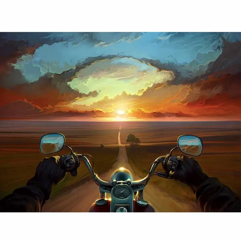 CHUNXIA Framed DIY Painting By Numbers Motorbike Acrylic Painting Modern Picture Home Decor For Living Room 40x50cm RA3402
CHUNXIA Framed DIY Painting By Numbers Motorbike Acrylic Painting Modern Picture Home Decor For Living Room 40x50cm RA3402