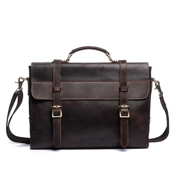 British style and making crazy horse leather handbag shoulder bag man first layer cowhide Crossbody leather laptop bag XY553
British style and making crazy horse leather handbag shoulder bag man first layer cowhide Crossbody leather laptop bag XY553