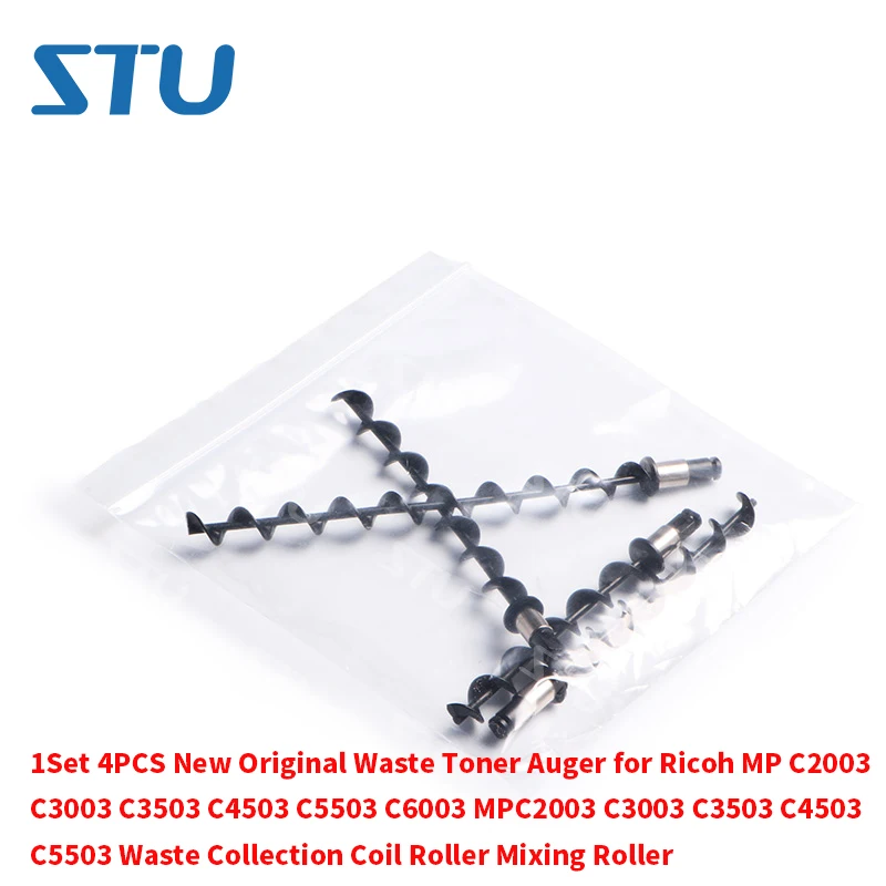 1Set 4PCS New Original Waste Toner Auger for Ricoh MP C2003 C3003 C3503 C4503 C5503 C6003 MPC2003 C3003 C3503 C4503 C5503 Screw
1Set 4PCS New Original Waste Toner Auger for Ricoh MP C2003 C3003 C3503 C4503 C5503 C6003 MPC2003 C3003 C3503 C4503 C5503 Screw