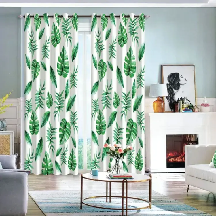 Leaves Window 3D Curtain Living Room Modern Home Goods Window Treatments Polyester Printed 3d Curtains For Bedroom
Leaves Window 3D Curtain Living Room Modern Home Goods Window Treatments Polyester Printed 3d Curtains For Bedroom