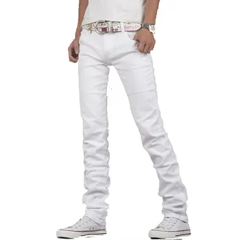 New Arrival White Jeans Men Hight Quality Fashion Elasticity Jeans Casual Slim fit Men Jeans Classic Elastic Jeans
New Arrival White Jeans Men Hight Quality Fashion Elasticity Jeans Casual Slim fit Men Jeans Classic Elastic Jeans