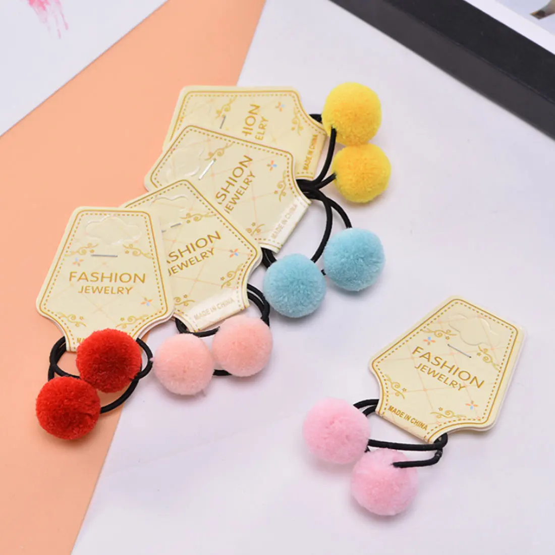 Cute Ponytail Rope Headdress Headwear Fur Ball With Elastic Band Ribbon Accessories Headband DIY hairball
Cute Ponytail Rope Headdress Headwear Fur Ball With Elastic Band Ribbon Accessories Headband DIY hairball