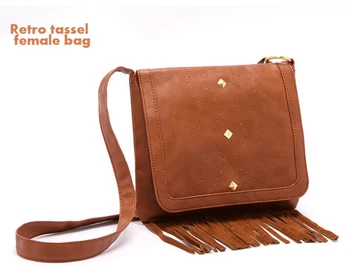 X-Online hot sale women fashion bag lady tassel bag female small messenger bag
X-Online hot sale women fashion bag lady tassel bag female small messenger bag