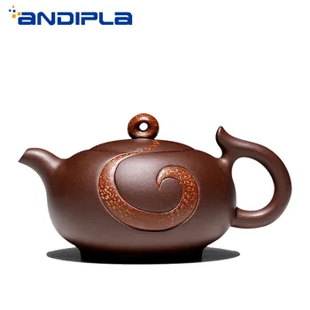 320ml Authentic Yixing Teapot Chinese Health Kung Fu Tea Set Purple Clay Tea Pot Master Handmade Zisha Caiyun Zhui Yue Moon Pot
320ml Authentic Yixing Teapot Chinese Health Kung Fu Tea Set Purple Clay Tea Pot Master Handmade Zisha Caiyun Zhui Yue Moon Pot
